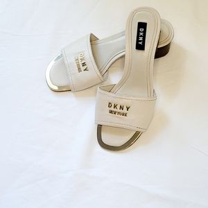 dkny block heel sandals